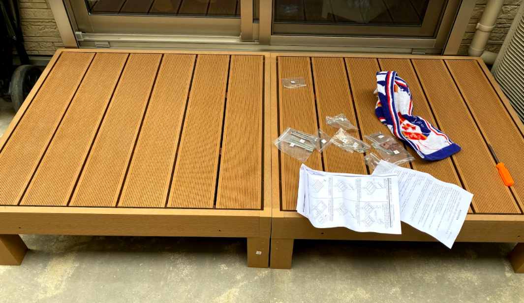 人工木ウッドデッキレビュー 組み立てプロセスから使用感まで写真で解説 けにひにブログ